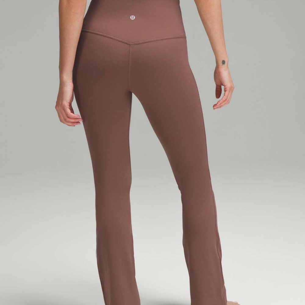 Lululemon Align High-Rise Mini-Flared Pant 28" Dark Oxide size 0